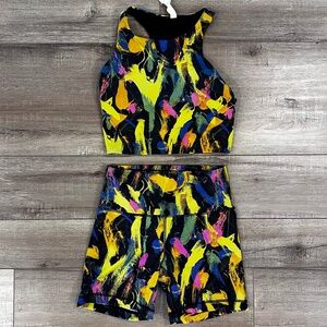 Lululemon Wonder Train Racerback Tank & High-Rise Short 6”: Size 8 for both